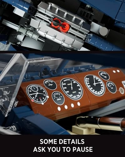 Atlantic Sports Car Building Set - 1127 pcs