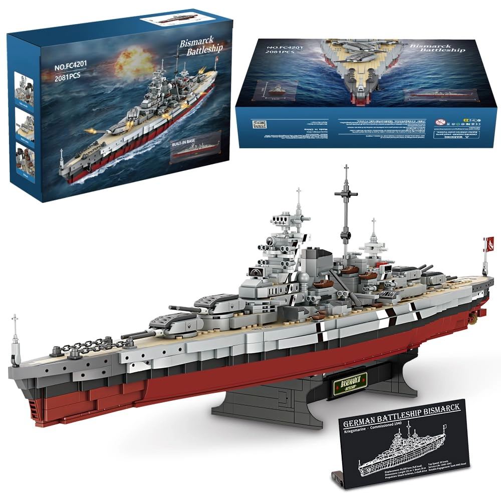 DUANT FC4201 German Battleship Bismarck