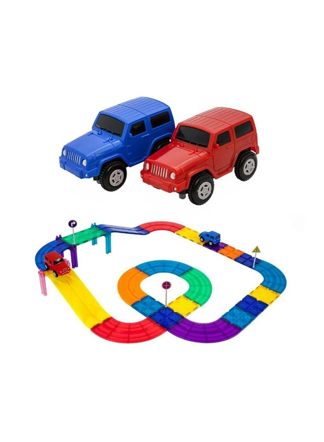 Magnetic Race Car Track - 30 pcs