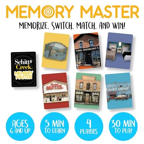 Schitt's Creek Memory Master - Card Game