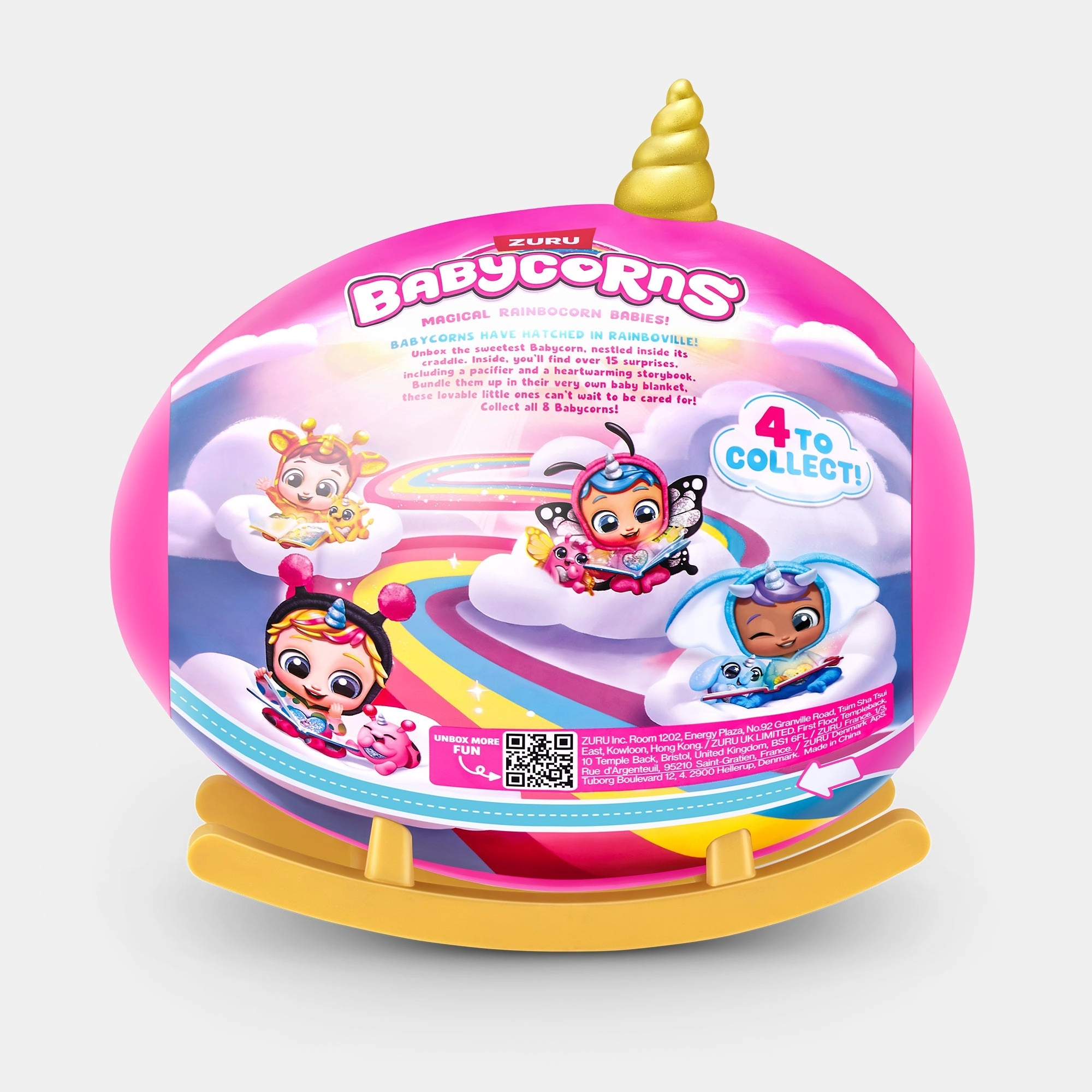 Rainbocorns Babycorns - Small Series 1 15+ surprises Ages 3+