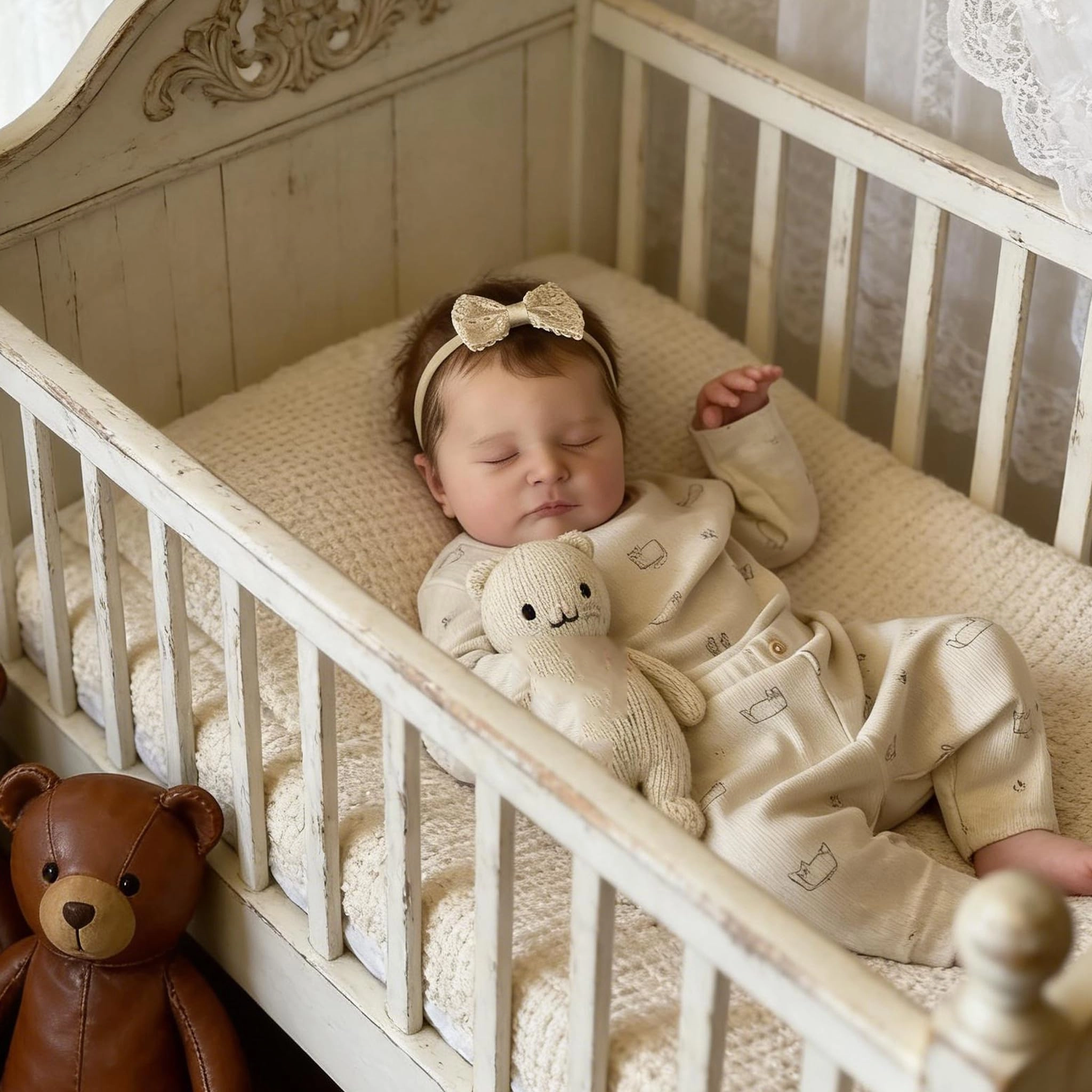 RXDOLL Laura Reborn Baby Doll - 20 Inch Silicone Girl Ages 3+