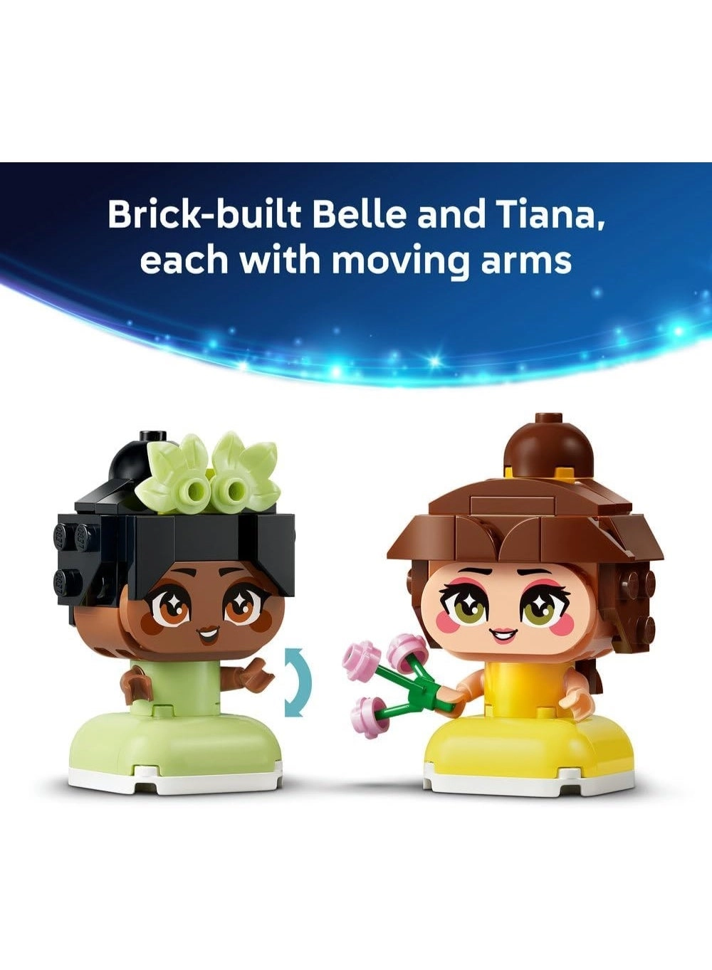 Disney Princess Mini Belle & Tiana with Castle (43291) - 5+ years