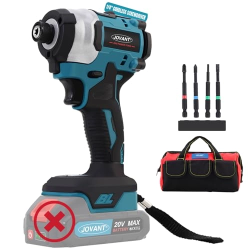 Cordless Impact Driver - 100Ft-lbs 3200RPM Brushless 1/4 inch Hex