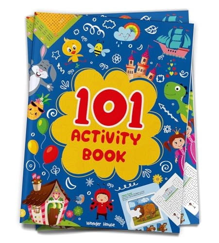 101 Activity Book - Fun Activity Book For Children 96 pages