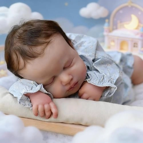 Loulou Reborn Baby Doll - 20 inch Full Body Vinyl Girl Ages 3+