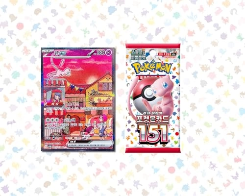 Pokemon 151 Booster Packs - Korean 2pcs