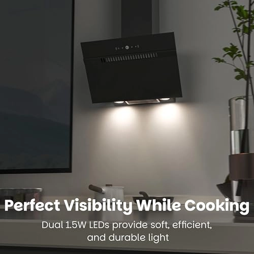 Inclined Extractor Hood - 684 m³/h 60 cm