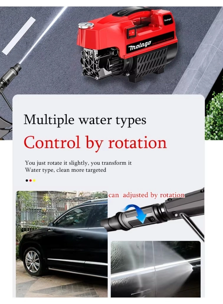 High Pressure Pump - 1800W 120 Bar 6.5L/Min