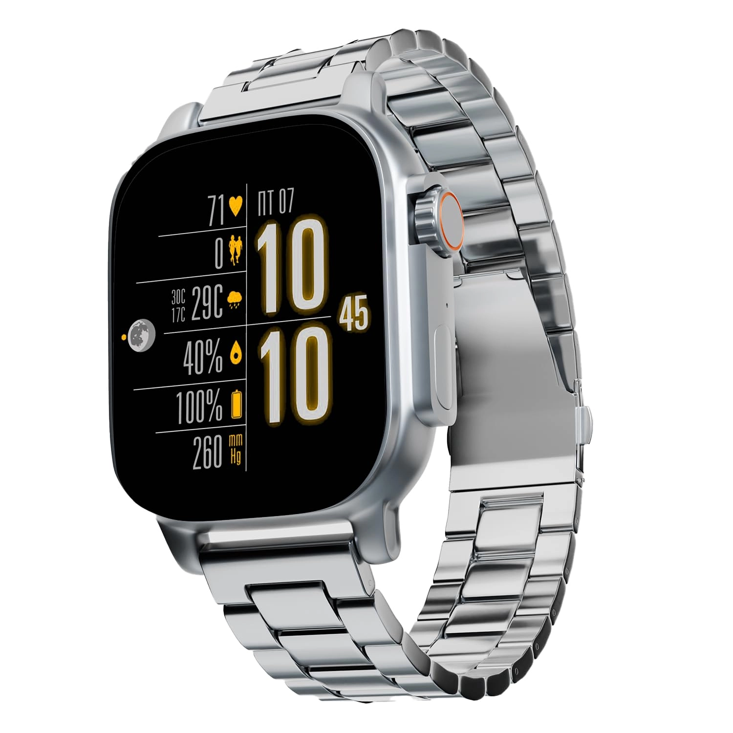 Vibez C/o Smart Watch Stainless Steel