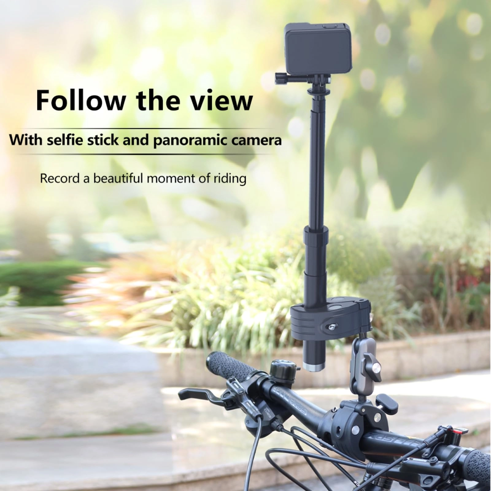 Dual Clamp Mount - 360° Handlebar