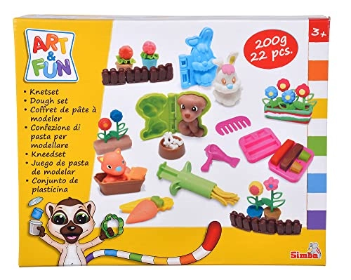 Art and Fun Animal Friends Kneading Set - 3+ years 22 pcs