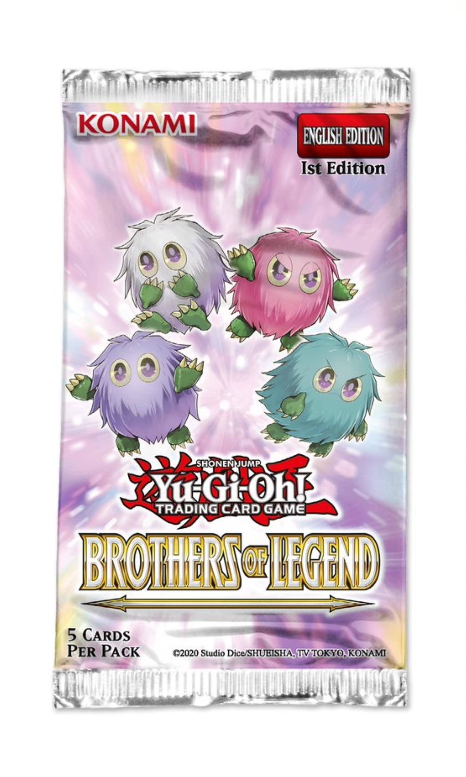 Konami Yu-Gi-Oh! Brothers of Legend Booster Pack - 5pcs