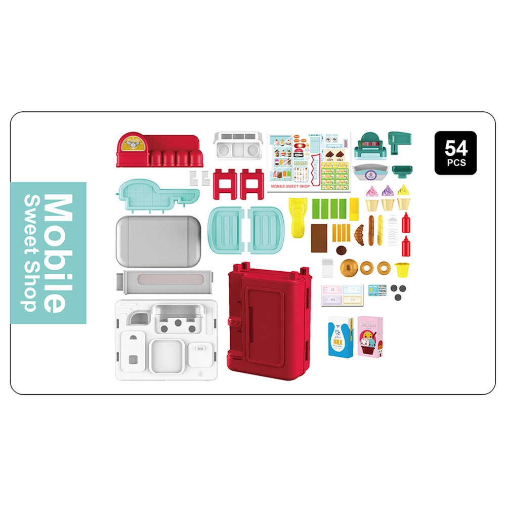 4-in-1 Desserts Trolley Case - 54pcs (BTG-BTG024645)