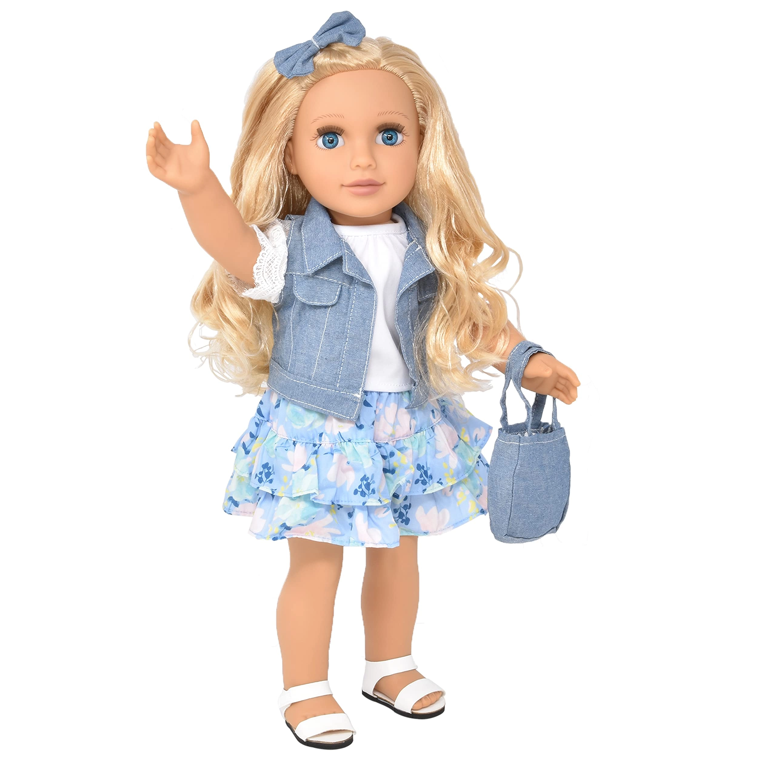 Gift Boutique Kayla - 18" Fashion Doll Blond Hair Blue Eyes Ages 3+