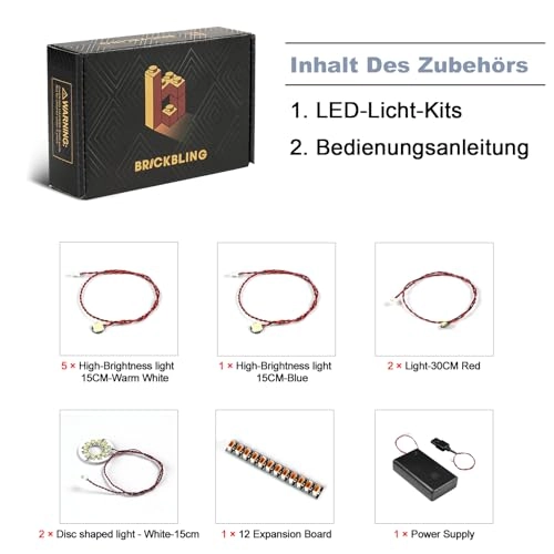 LED Light Set for LEGO Jedi Bob's Starfighter 75388 - Copper conductor 5 Volts