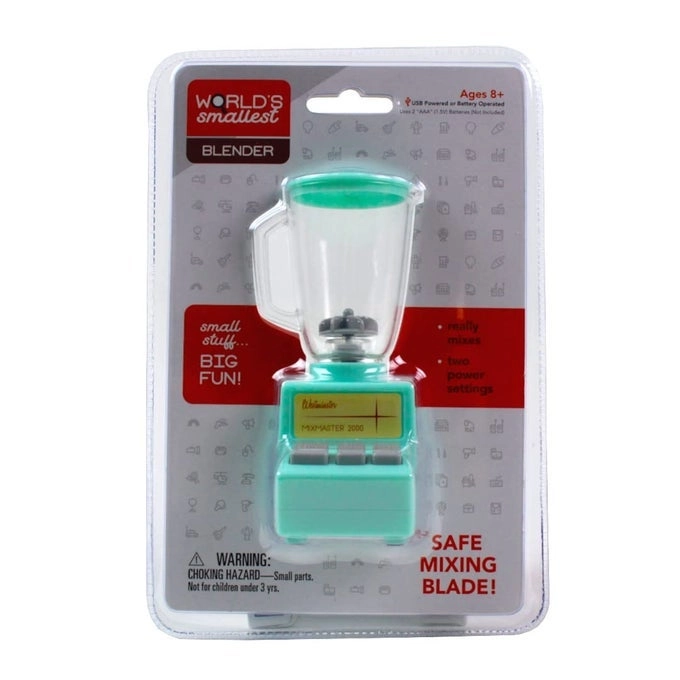 World's Smallest Blender - Battery & USB powered Two speed settings