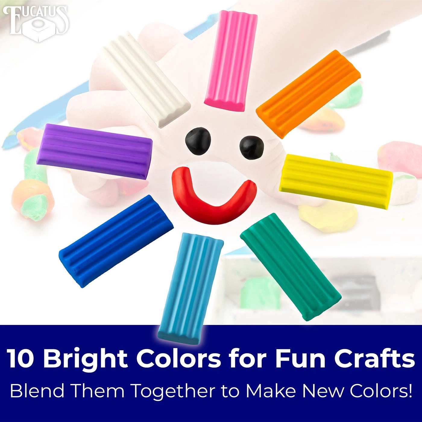 Modeling Clay - Extra Soft Endlessly Reusable Non Toxic 10 pcs.