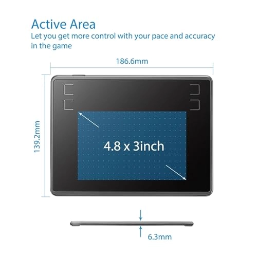 Smart Tablet - 121.9x76.2mm 4096 Levels