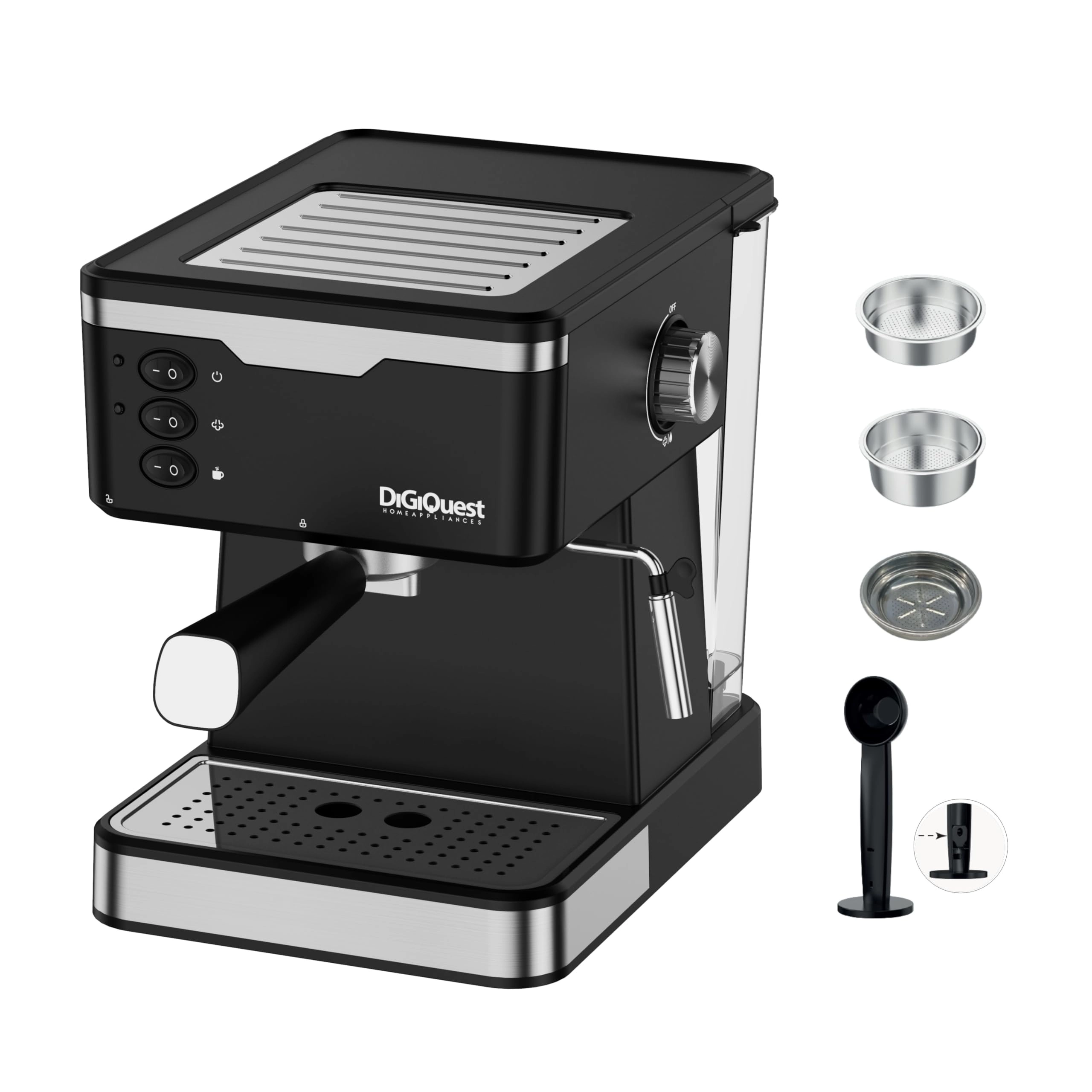 Digiquest POCIA COFFY - 20 Bar Cappuccino POCIA_COFFY