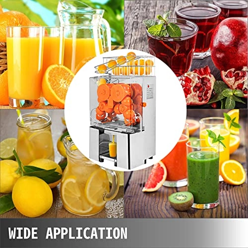 Commercial Fresh Orange Juicer - 120W