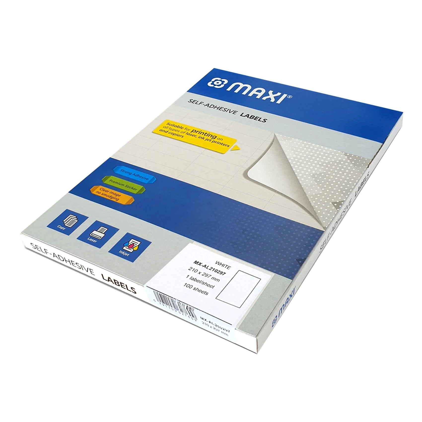 Self-Adhesive Labels - 100 PCS A4