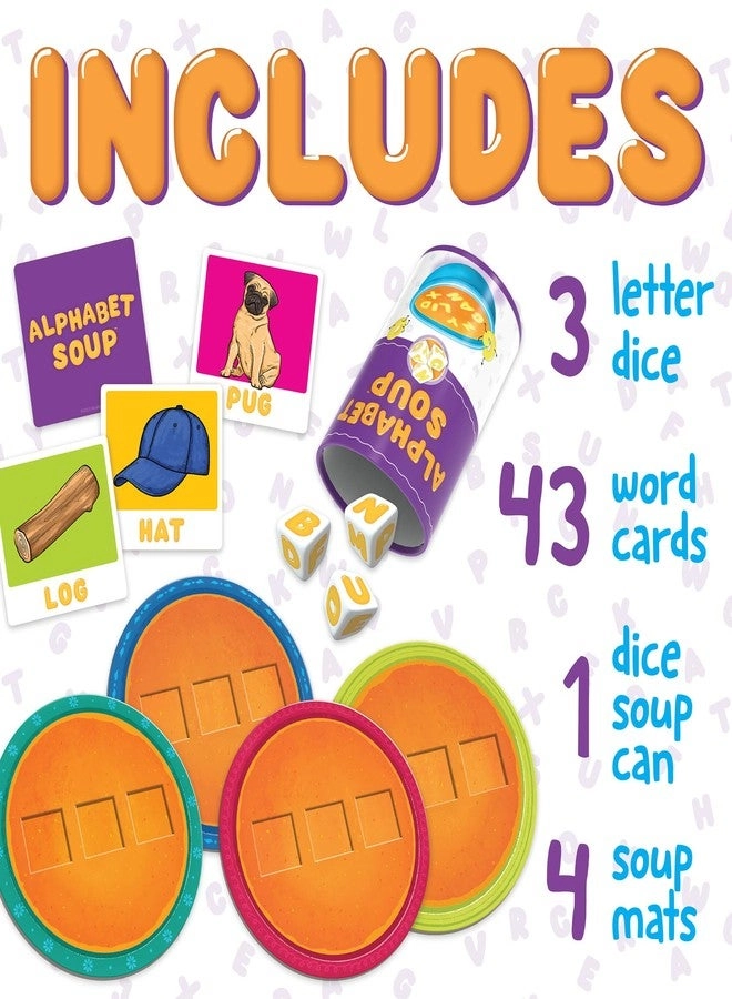Alphabet Soup Spelling Game - Aged 3 and Up