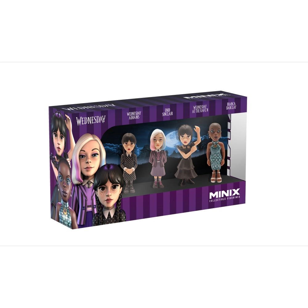 MINIX Wednesday Figures (14781) 4 pcs