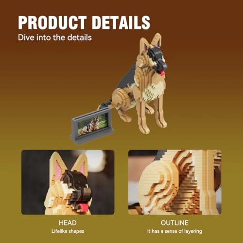 Dog Building Block Set - Dog 2715 pcs