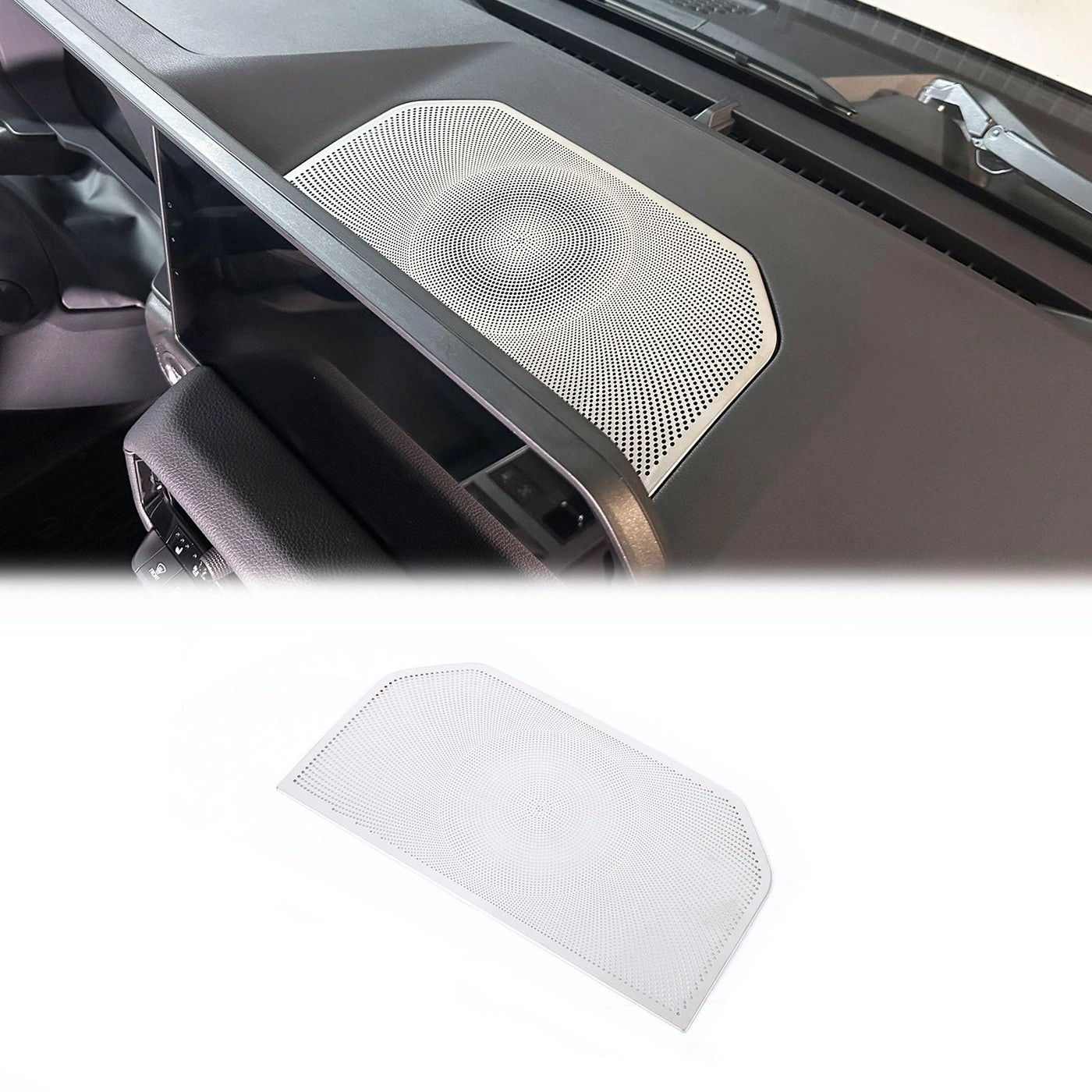 Heutamo Center Console Dashboard Speaker Cover Trim - Toyota Land Cruiser Prado 2024