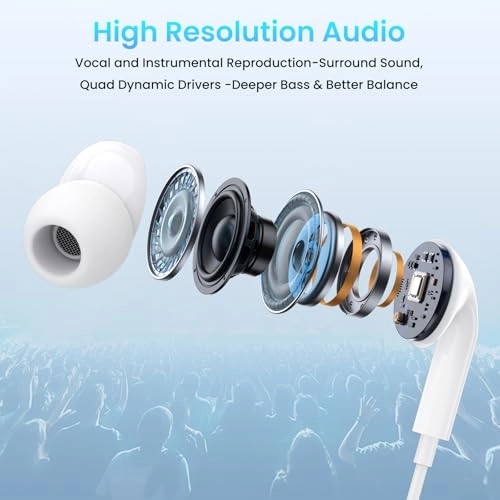 iPhone Headphones - Wired Headphone