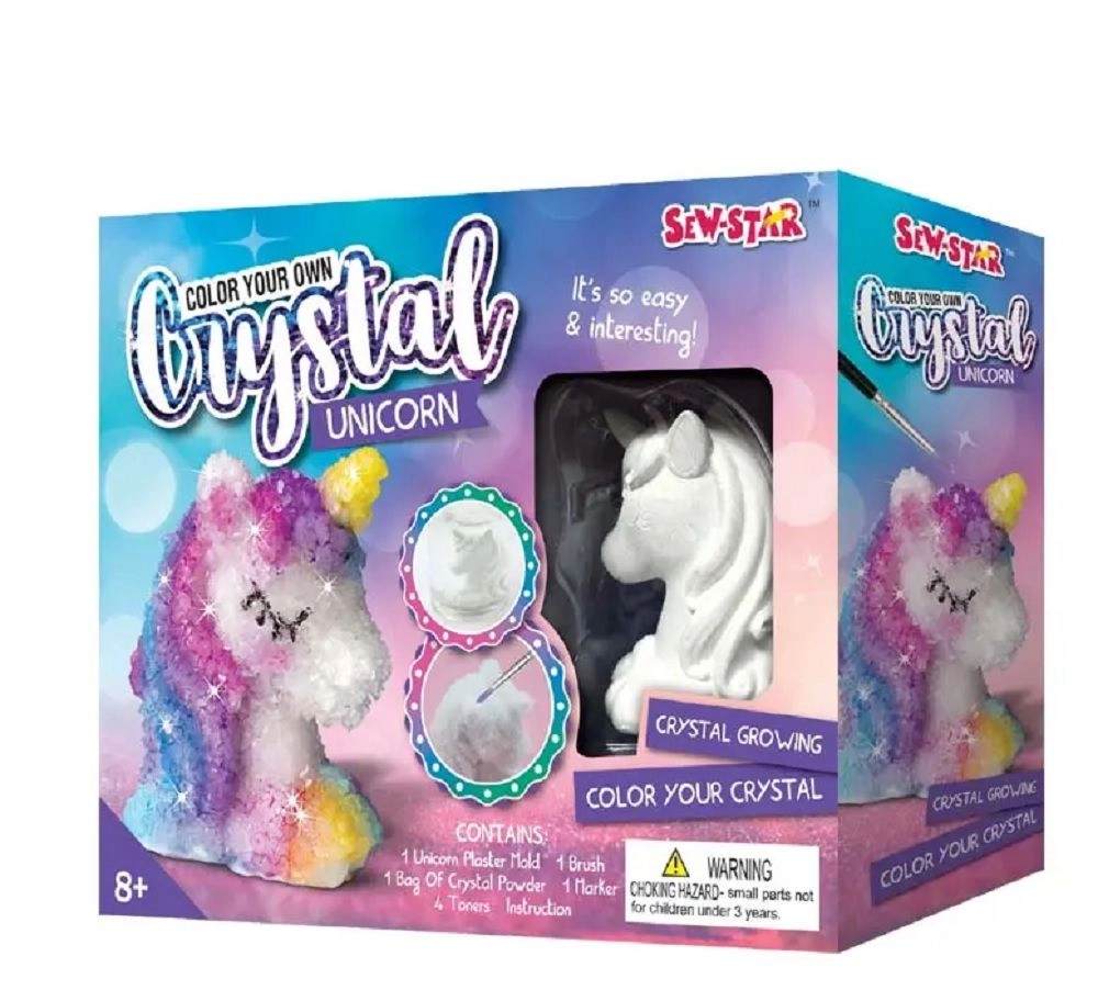 Color Your Own Crystal Unicorn