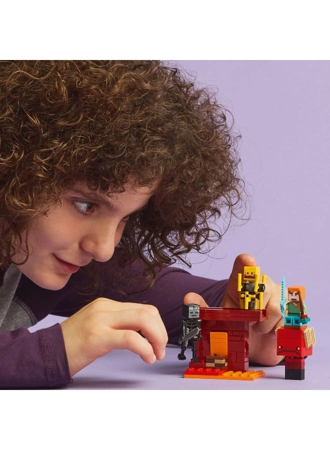 Minecraft The Nether Lava Battle (21266)