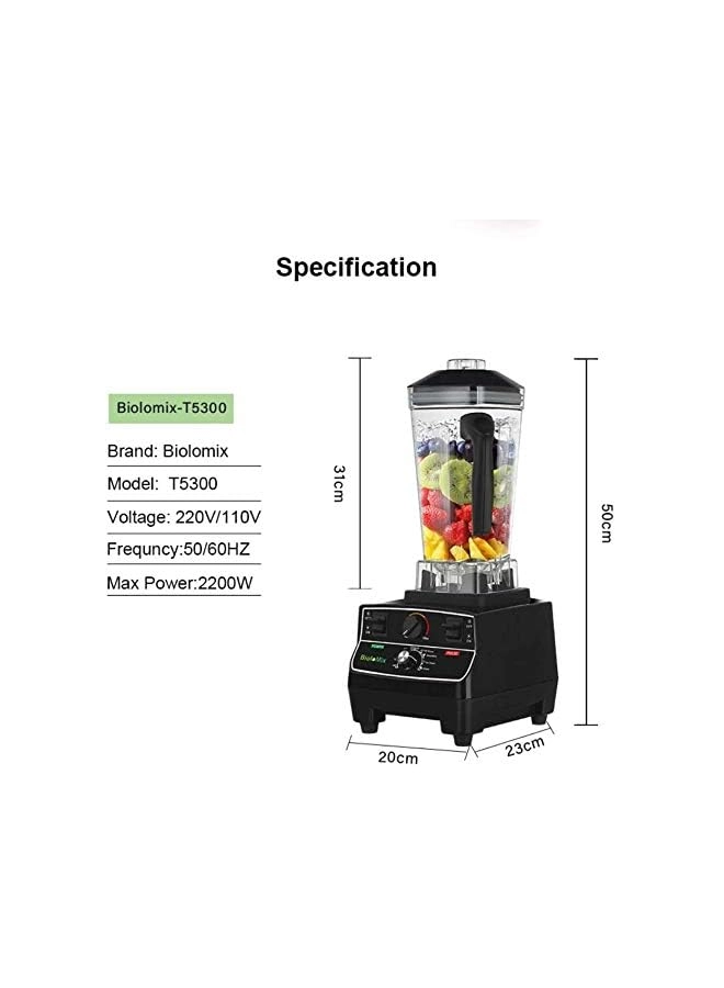 Digital Touchscreen Blender - Touchscreen control Smart pre-programmed settings Adjustable timer