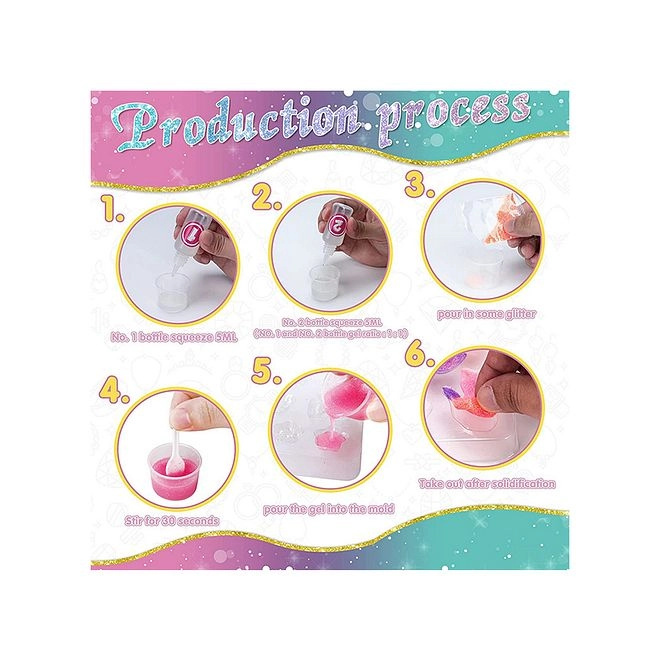 Jelly Jewellery Craft Kit - 27pcs DIY Kids