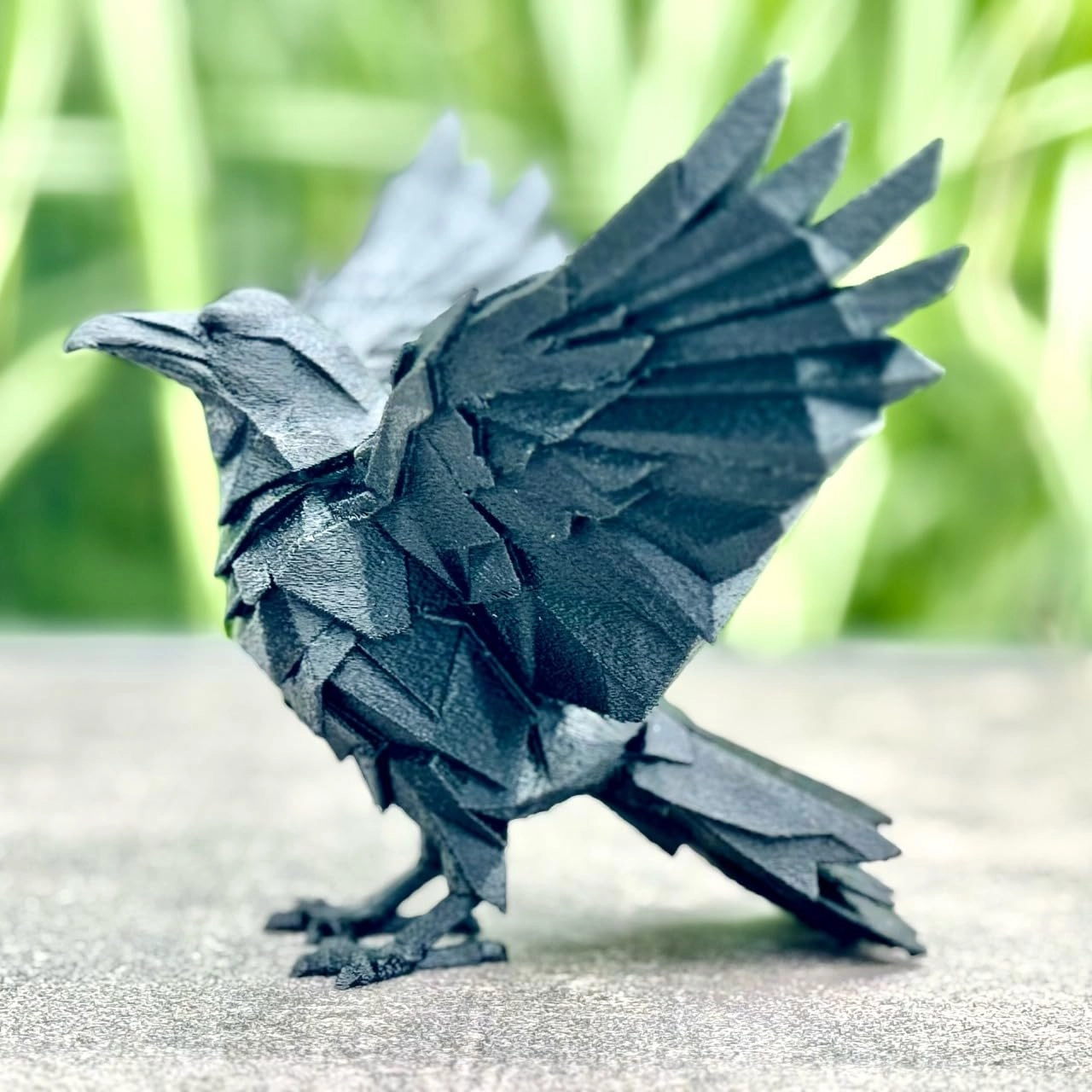 Crow Action Figure - PLA Plastic