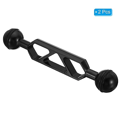 Double Ball Extension Arm - 6" 2 Pack Aluminum Alloy