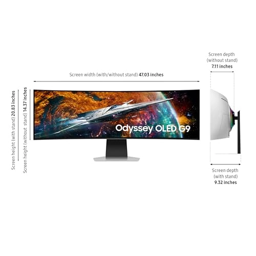 Odyssey G9 - SM-LS49CG954EMXUE 49 inch 5120 x 1440
