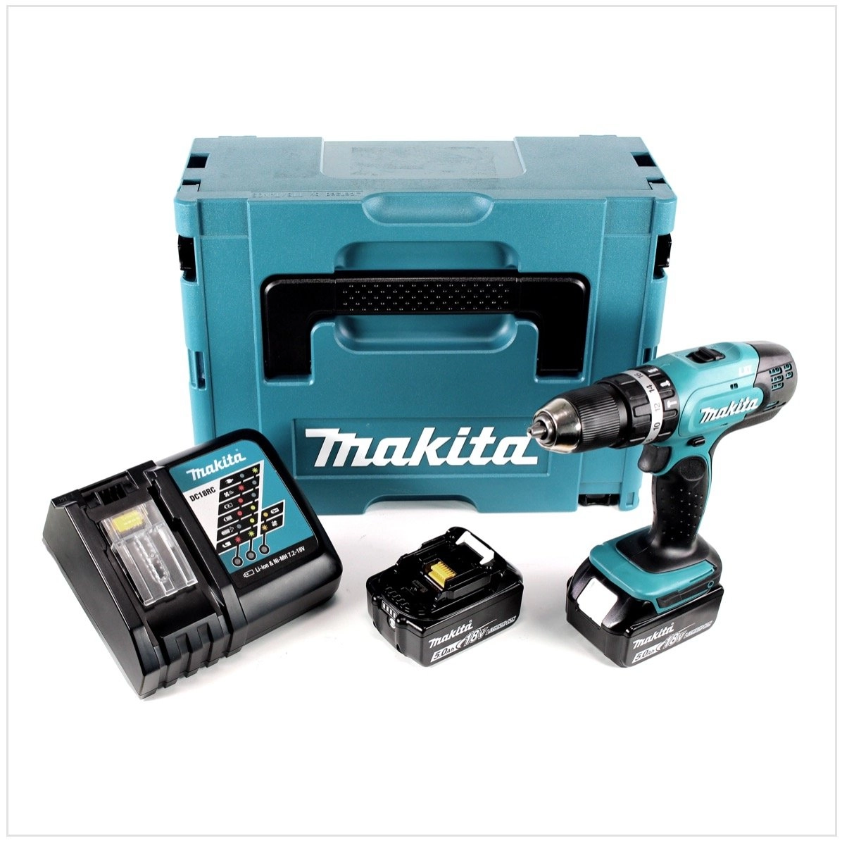 Makita DHP 453 RTJ - 5 Amp Hours