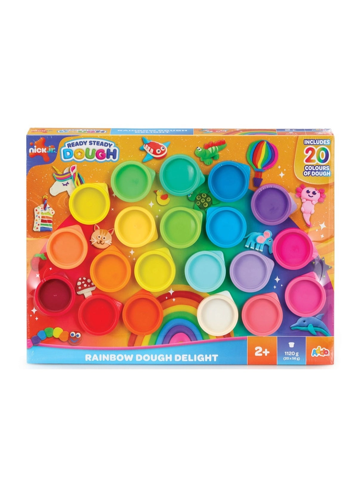 Nick Jr. Ready Steady Dough Rainbow Delight - 2+ Years