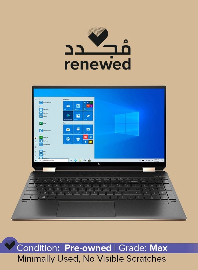 HP (Renewed) Spectre x360 15-EB0043DX - 15.6'' Core i7-10510U 16GB DDR4 512GB SSD