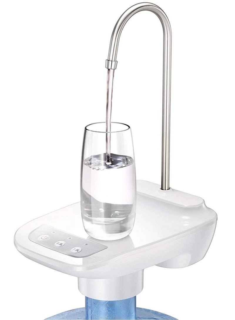 Kejituo Water Bottle Pump - USB Rechargeable 1200mAh 5 Gallon