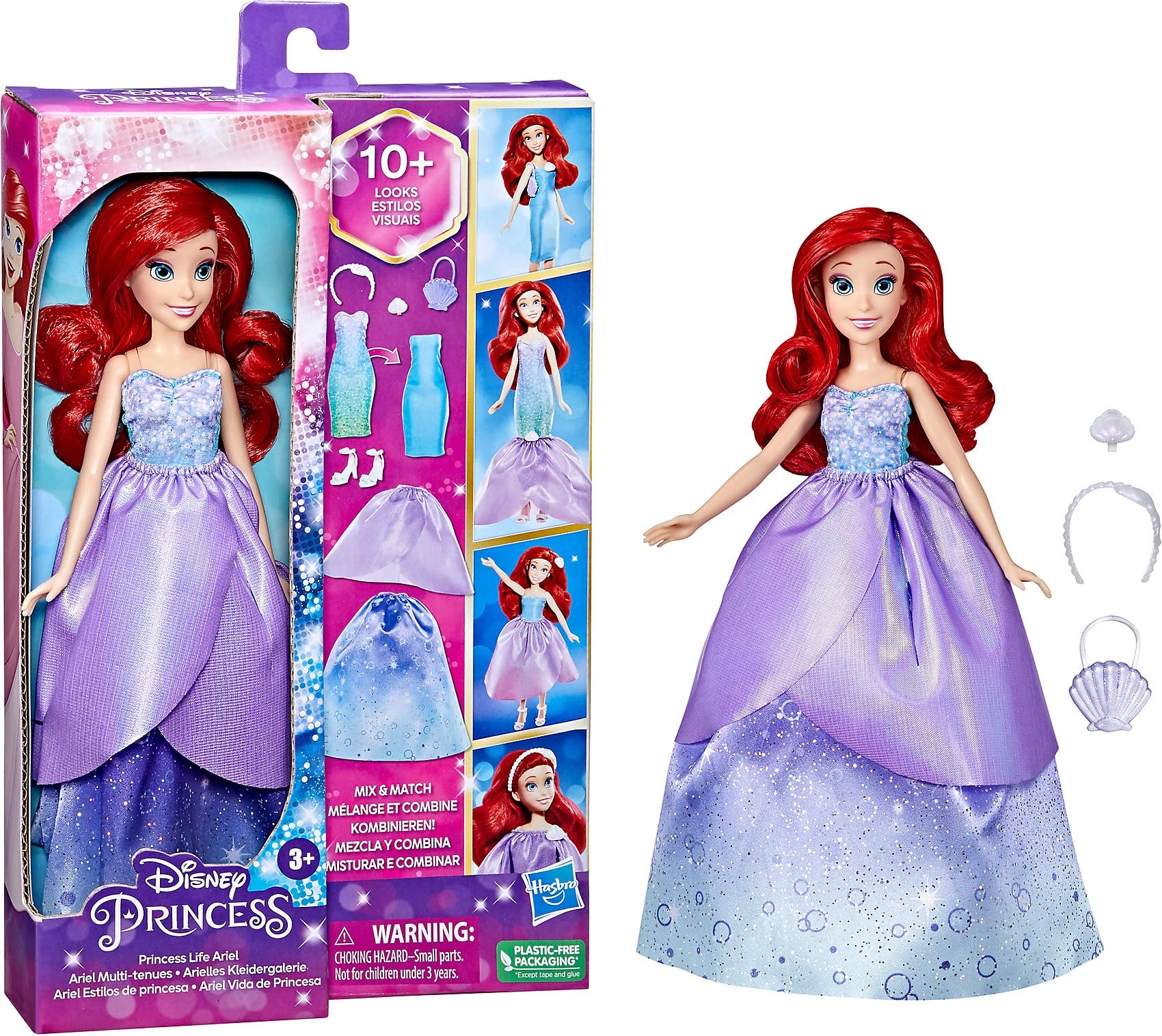 Disney Ariel Fashion Doll - 11-inch Ages 3+