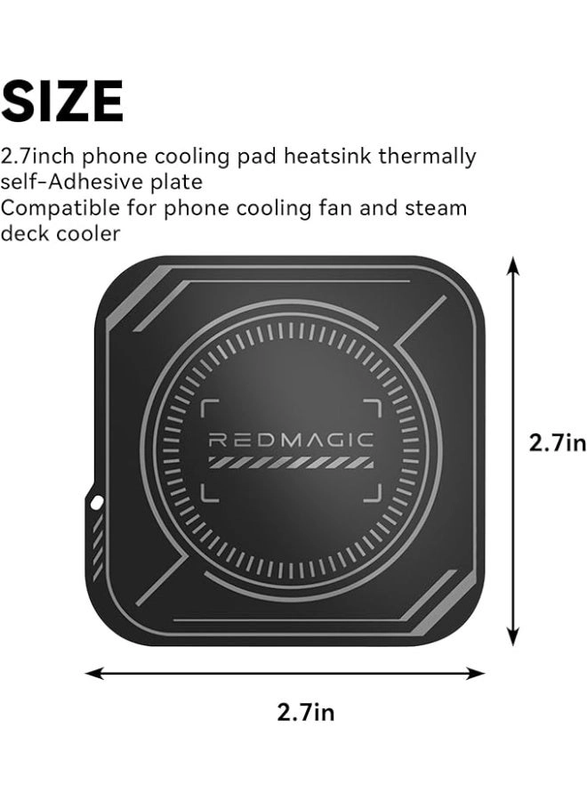 Magnetic Suction Sheet - 2 pcs Thermally Conductive Steel Plate