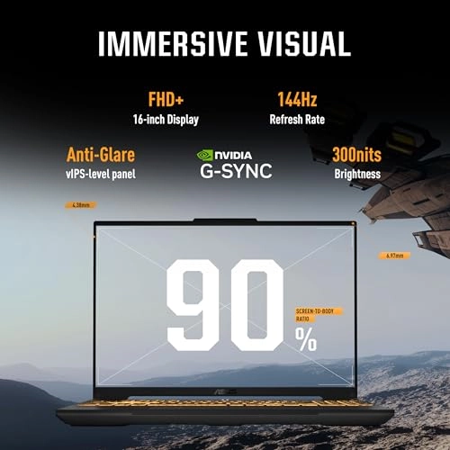 TUF Gaming F16 FX607VU-RL048 - 16'' Core 5 210H 16GB DDR5 1TB SSD