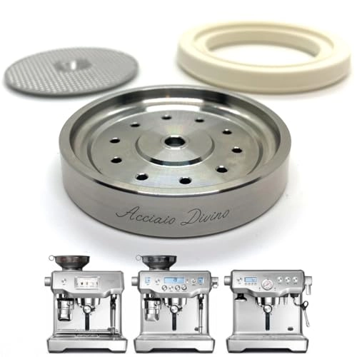 Shower Screen - 3-Piece Kit Stainless Steel