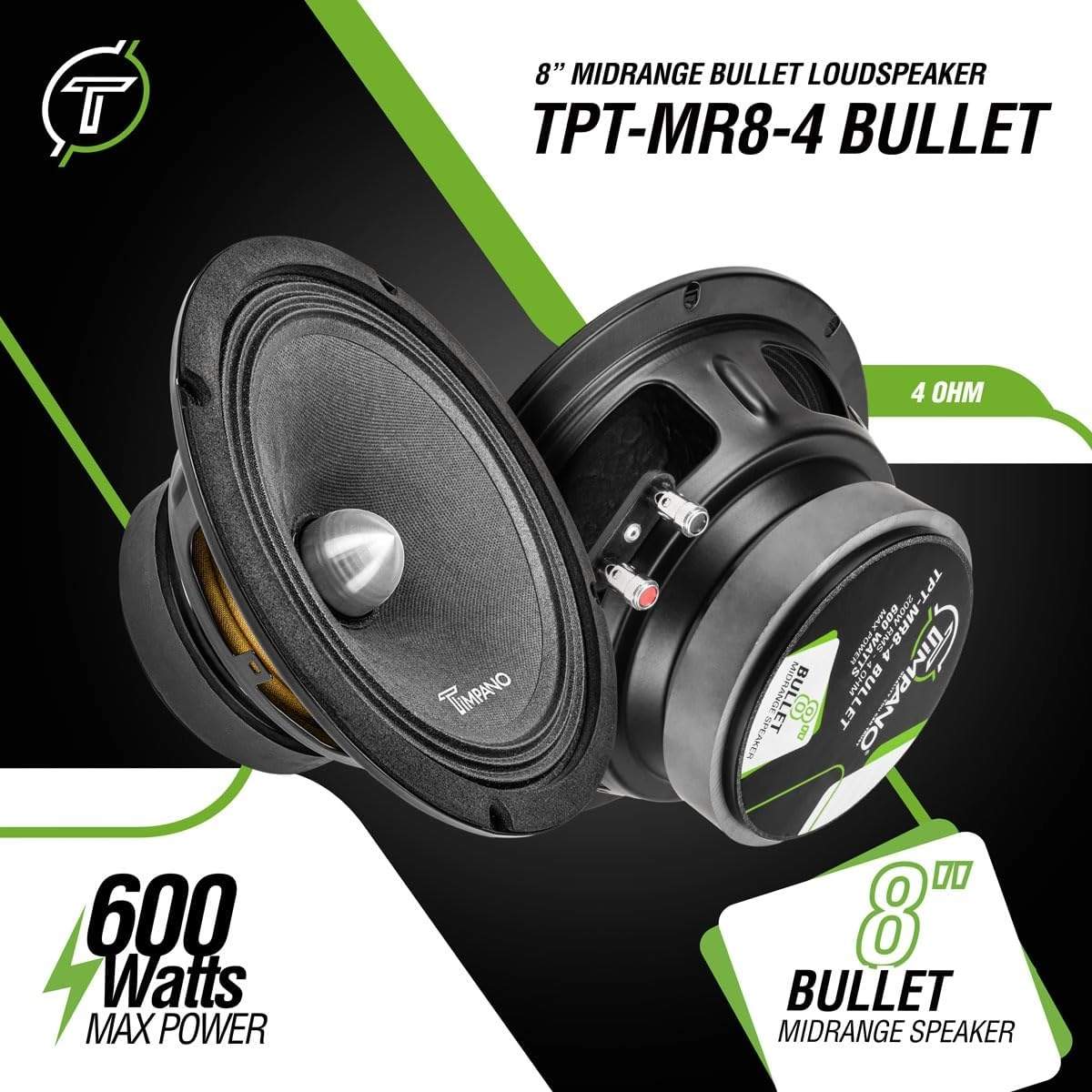 TPT-MR8-4 - 25–200W RMS