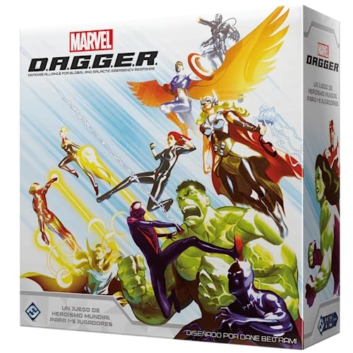 Marvel D.A.G.G.E.R. - Cooperative Superhero Standard Edition (Spanish)