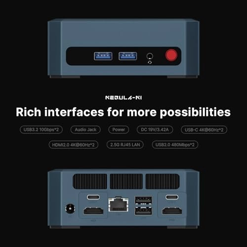 N1 - PCIe3.0 SSD 1TB 32GB Ryzen 7 5825U