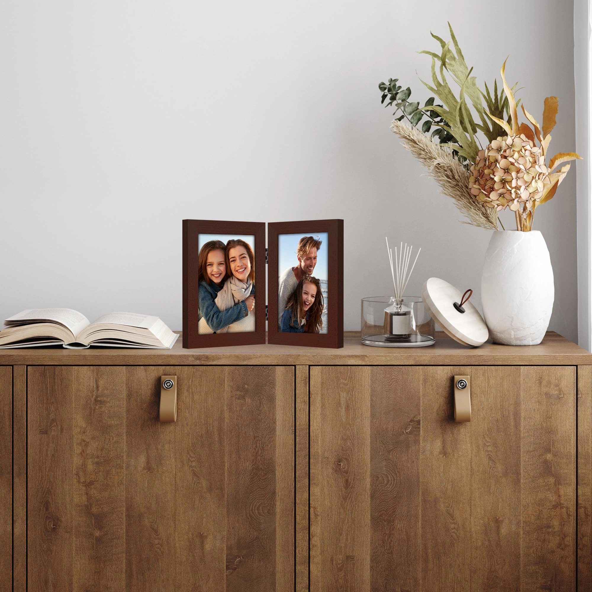 Hinged Picture Frame - 5x7 Two Displays